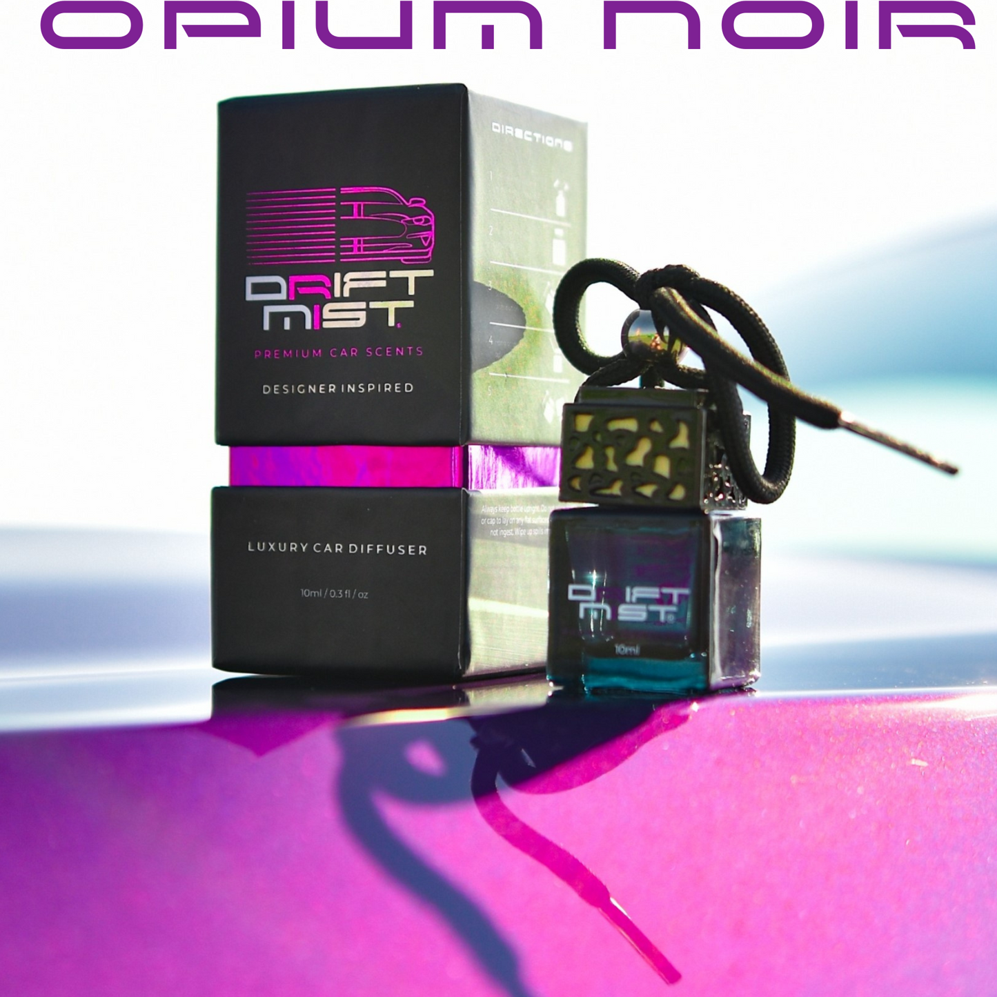 Car Diffuser - Opium Noir (Inspired by Yves Saint Laurent Black Opium)